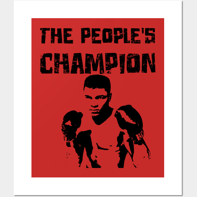 The Peoples Champion Wall Art by Navidartstylesstudios